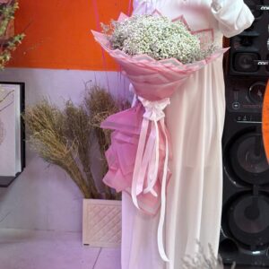 دسته گل ژیپسوفیلا سفید