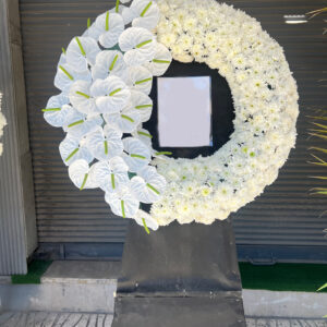 تاج گل درباری ترحیم