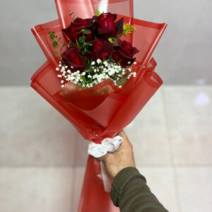 دسته گل رز نرمال