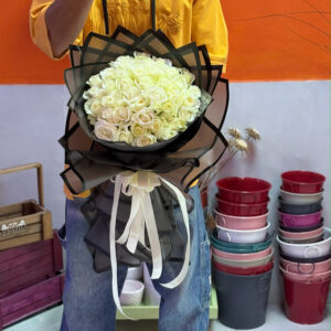 دسته‌گل رز نباتی