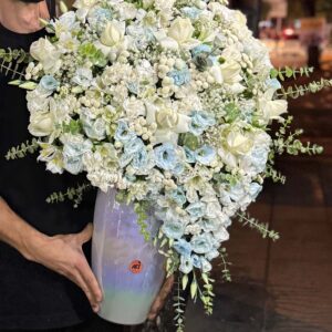 جام گل بلور رویال