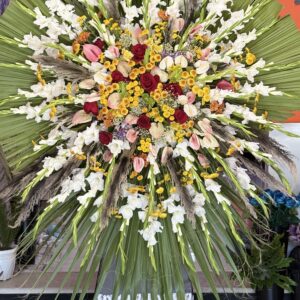 تاج گل یک‌طبقه ترحیم