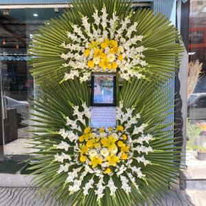 تاج گل دوطبقه ترحیم